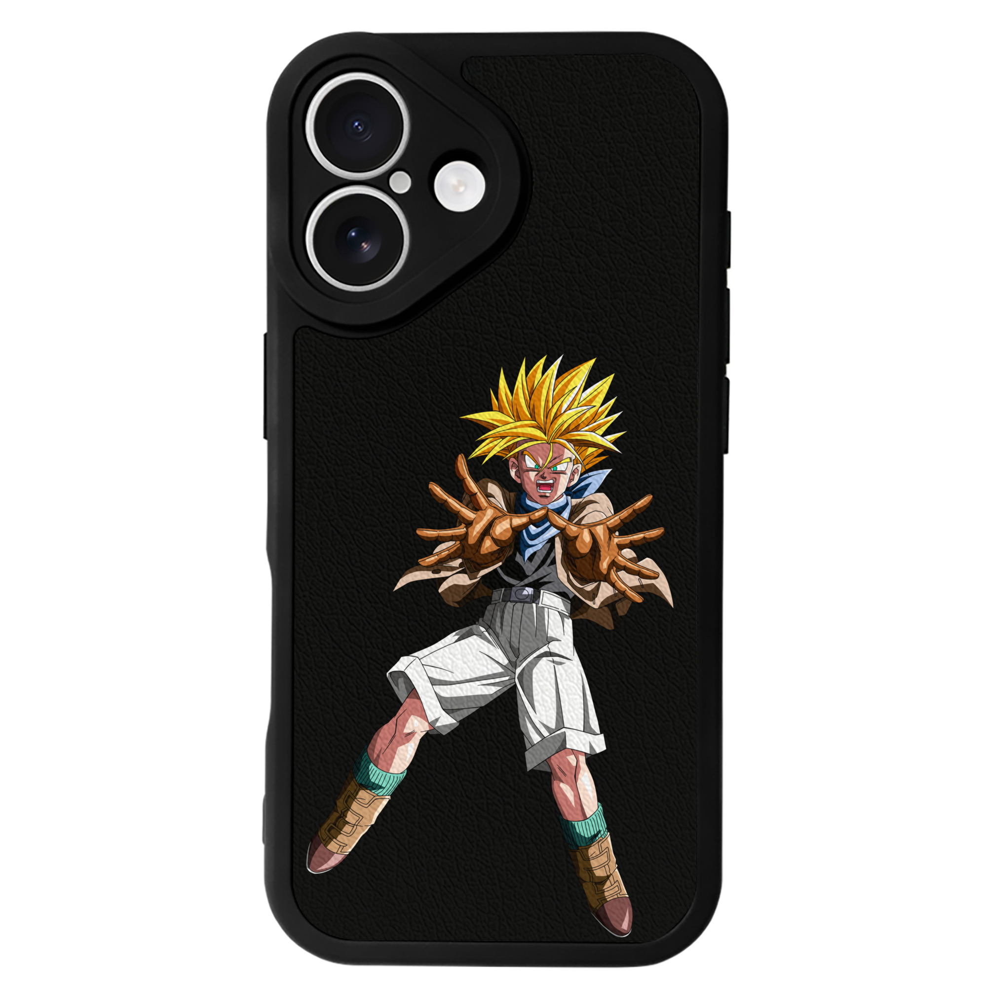 （画像用） ドラゴンボール DRAGON BALL 【iPhone 16シリーズ対応】シリコンスマホケース（レザー調） 材質：シリコン